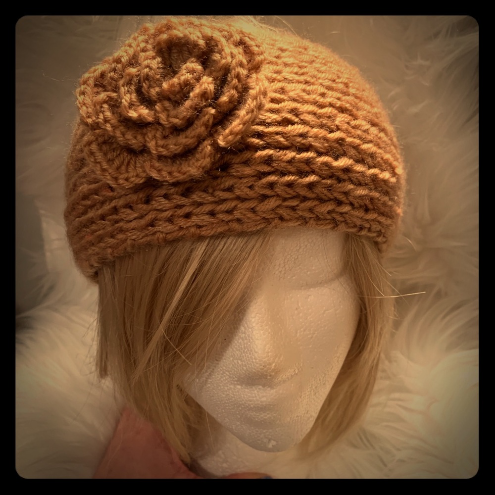 Knit head wrap